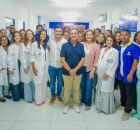 Prefeito Carlos Santana inaugura nova unidade de sa&uacute;de em Ipojuca.