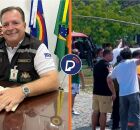 Prefeito de Barreiros sofre acidente. 