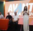 Avante reafirma apoio a Raquel Lyra em congresso no Recife e governadora agradece 