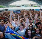 Raquel Lyra realiza entregas em Cort&ecirc;s.
