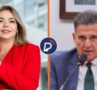 Veradora do Recife, Liana Cirne, e o deputado federal Coronel Meira.