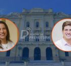 Jo&atilde;o Campos e Raquel Lyra 