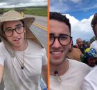 Vereador do Recife Thiago medina se junta a Nikolas Ferreira em caminhada at&eacute; Bras&iacute;lia.