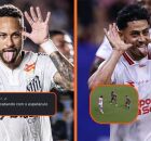 Neymar defende camisa 10 do N&aacute;utico e critica puni&ccedil;&atilde;o com cart&atilde;o para quem sobe em cima da bola.