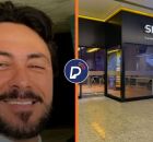 Advogado que sofreu infarto e academia da Smart Fit, onde ocorreu.