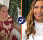 Amanda Wanessa em sua casa.