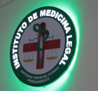 Fachada do Instituto de Medicina Legal (IML) do Recife.