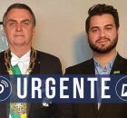 Bolsonaro e Filipe Martins.