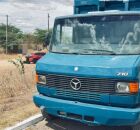 Caminh&atilde;o do motorista que foi atropelado na BR-423.