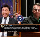 Danilo Gentili &eacute; criticado ap&oacute;s fazer piada sobre queda de Jair Bolsonaro: 'o criado-mudo sofreu'