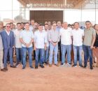 Eduardo da Fonte durante entrega para Assentamento Normandia, em Caruaru.