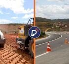 Obras na PE-027 e na Estrada de Aldeia.