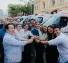 Governadora Raquel Lyra entrega ambul&acirc;ncias.