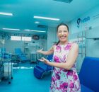 Governadora Raquel Lyra em hospital de Pernambuco.
