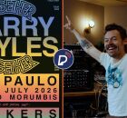 Harry Styles anuncia dois shows no Morumbis.