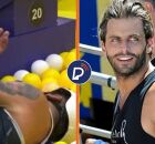 BBB26: ator Henri Castelli sofre convuls&atilde;o durante prova de resist&ecirc;ncia