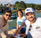 J&uacute;nior de Irm&atilde; T&ecirc;ca, Z&eacute; de Irm&atilde; T&ecirc;ca e Priscila Krause.