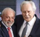 Presidente Lula ao lado de Ricardo Lewandowski.