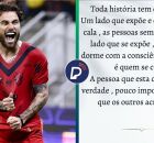 Lucas Lima publica imagem emblem&aacute;tica no Instagram.