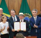 Lula e Camilo no lan&ccedil;amento do Bolsa Mais Professores