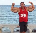 Arlindo de Souza, conhecido como Popeye Brasileiro.