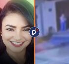 Mulher ao lado da m&atilde;e e momento registrado por c&acirc;mera de seguran&ccedil;a.