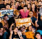 Renan Santos inicia agendas por Pernambucano com ato no Marco Zero do Recife Antigo