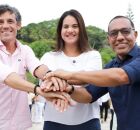 Daniel Coelho, Mirella Almeida e Professor Lup&eacute;rcio