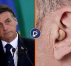 PF oferece aparelhos auriculares para Bolsonaro.