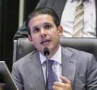 Presidente da C&acirc;mara dos Deputados Hugo Motta. 