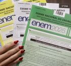 Provas do ENEM 2025. 