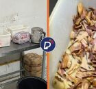Registros internos dos alimentos usados pela pizzaria.