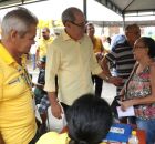 Prefeito de Jaboat&atilde;o, Mano Medeiros, na celebra&ccedil;&atilde;o dos 428 anos da Festa do Glorioso Santo Amaro.