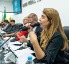 C&acirc;mara Municipal de Jaboat&atilde;o dos Guararapes em reuni&atilde;o sobre emendas impositivas.