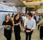 Raquel Lyra e ministro Jader Filho visitam metr&ocirc; do Recife. 