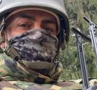 O soldado volunt&aacute;rio brasileiro Andr&eacute; Hack Bahi, que lutava ao lado das for&ccedil;as da Ucr&acirc;nia desde o final de fevereiro 