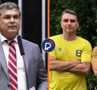 Lindberg Farias, Flavio Bolsonaro e Nikolas Ferreira.