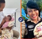 Policial resgata e amamenta beb&ecirc; rec&eacute;m-nascido que foi abandonado em bueiro