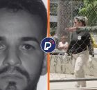 Luiz Ferraz de Souza Neto, ex-presidi&aacute;rio que foi morto e autoridades ap&oacute;s isolar local do crime.