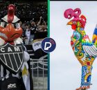 Atl&eacute;tico MG e Galo da Madrugada brigam na justi&ccedil;a.