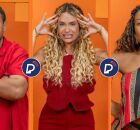 Babu, Sarah Andrade e Sol Vega est&atilde;o no pared&atilde;o do BBB 26.