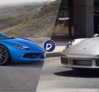 Ferrari 296 e Porshe 911, &iacute;cones.