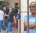 Marinilson Carneiro da Silva, sendo detido pela Pol&iacute;cia e Fernandinho Beira-Mar, na pris&atilde;o.