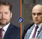 Darren Beattie e Alexandre de Moraes.