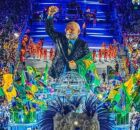 Desfile que homenageou Lula.