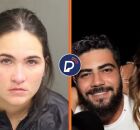 Mugshot de Amanda Vasconcelos, esposa de Henrique, que faz dupla com Juliano.