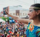 Governadora Raquel Lyra percorre Pernambuco durante o Carnaval 2026. 
