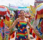 Raquel Lyra prestigia Desfile de Maracatus em Nazar&eacute; da Mata