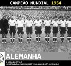 Alemanha Campe&atilde; do mundo em 1954. 