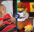 Maria Jos&eacute;, de 119 anos, recebeu uma festa especial do Sport.